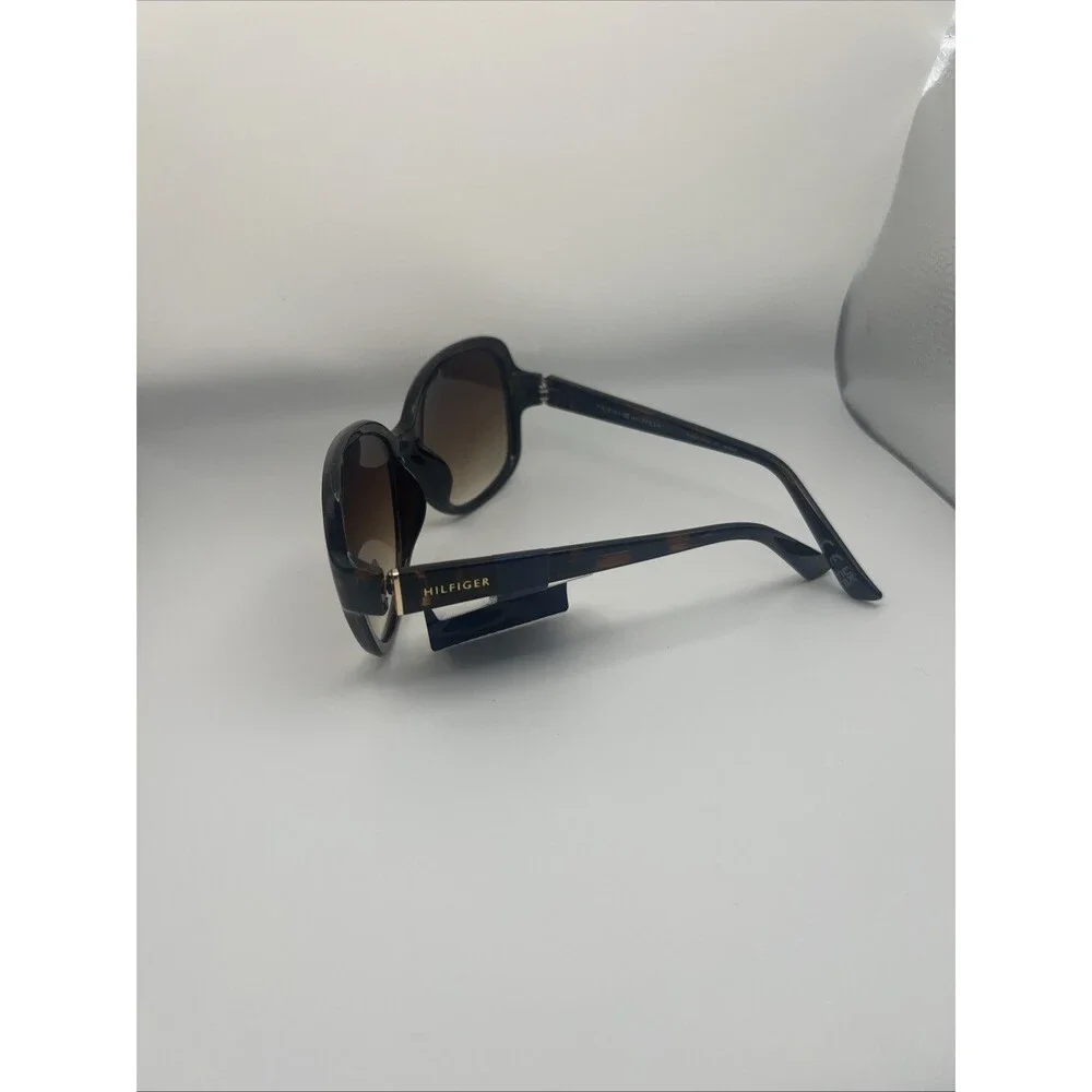 Tommy Hilfiger Hilfiger WP OL577 Oversized Oval Sunglasses Shiny Brown